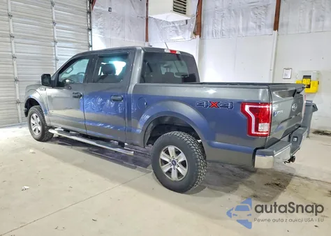 2017 Ford F150 Supercrew из США, поврежденный, VIN 1FTEW1EG8HFA12034